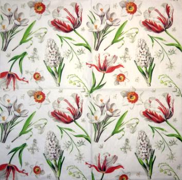 061 Narzissen - 3-lagig - Paper Design